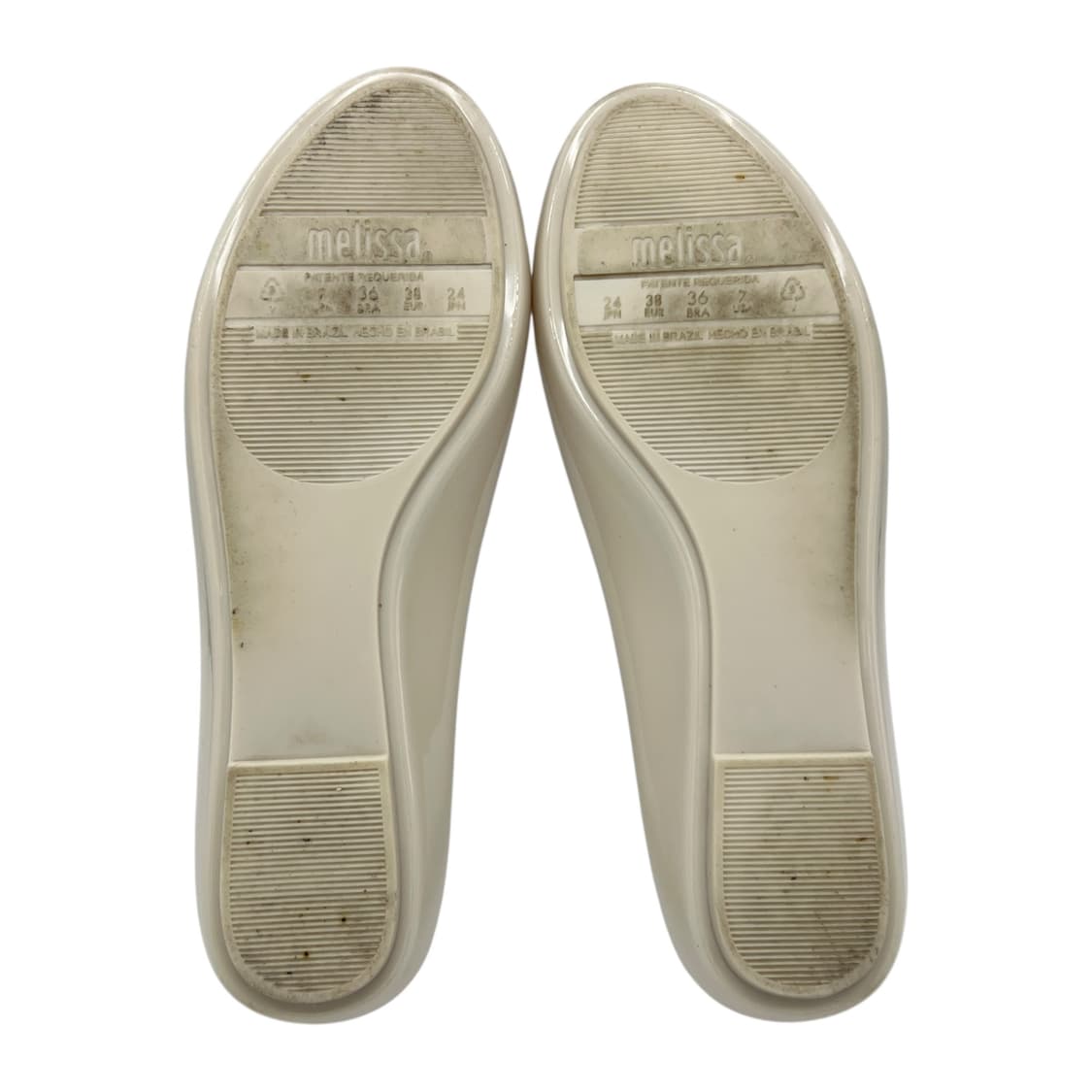 240 W 비비안 웨스트우드 x 멜리사 젤리 플랫슈즈 크림 상품이미지4