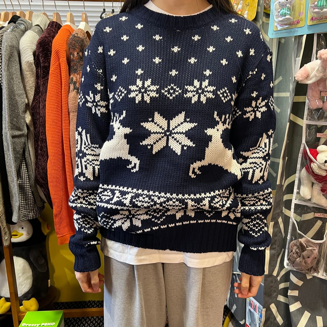 [Japanese Vintage] 크리스마스 니트 상품이미지1