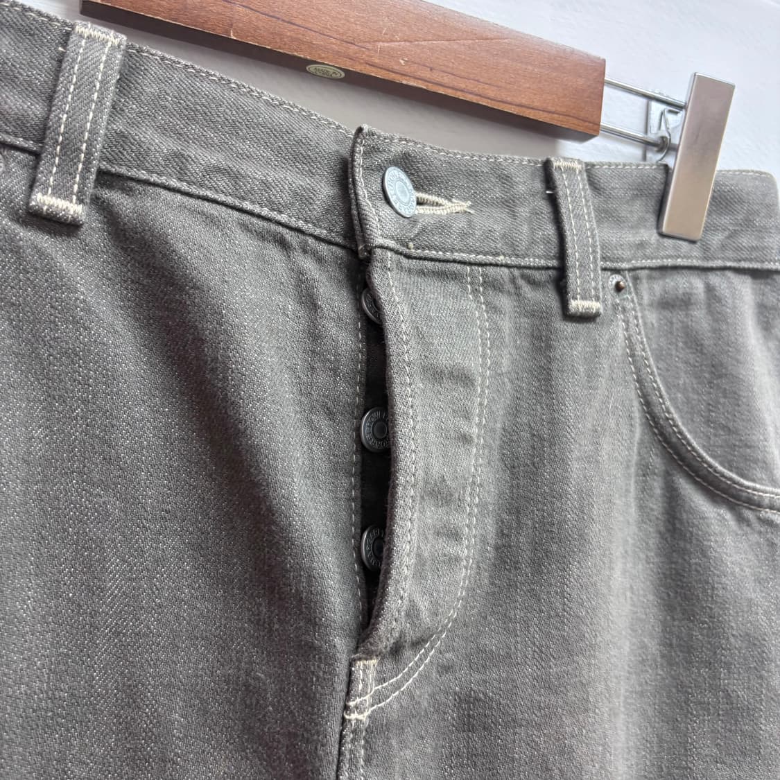 마가렛호웰 에드윈 신치백 데님 미디 스커트  상품이미지5