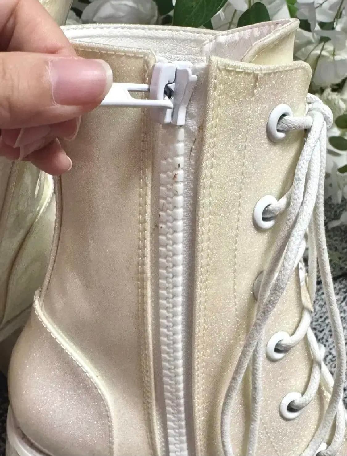 (유일매물)Dollskill 돌스킬 엔젤윙 글리터 부츠  상품이미지5
