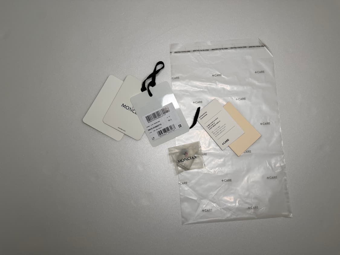 [3] 몽클레어(몽클레르) 마야 후드 다운 자켓 네이비 상품이미지7