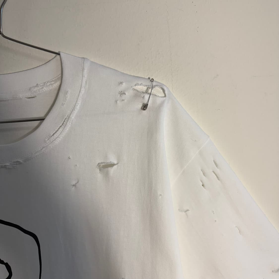 Radio head Band t destroyed damaged t 상품이미지3