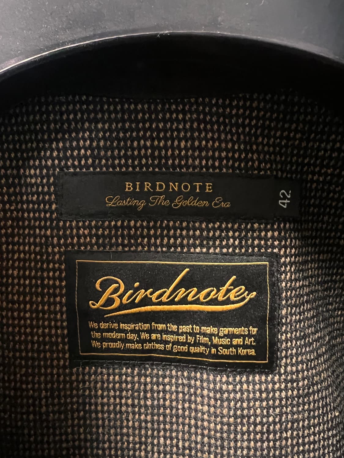 버드노트 드리즐러자켓 블랙 42 상품이미지3