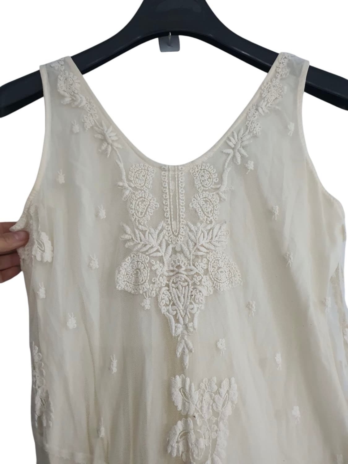 자라 레이스 롱 드레스 판매합니다. 상품이미지3