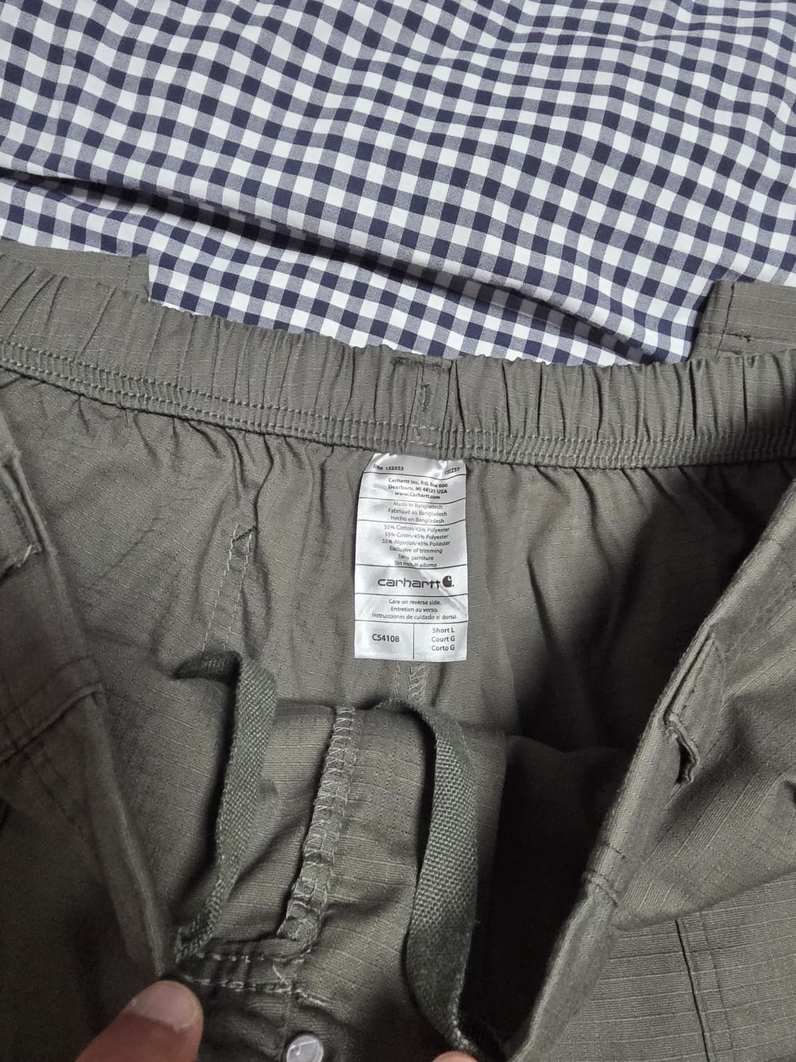 칼하트 립스탑 카고 팬츠 L 상품이미지4