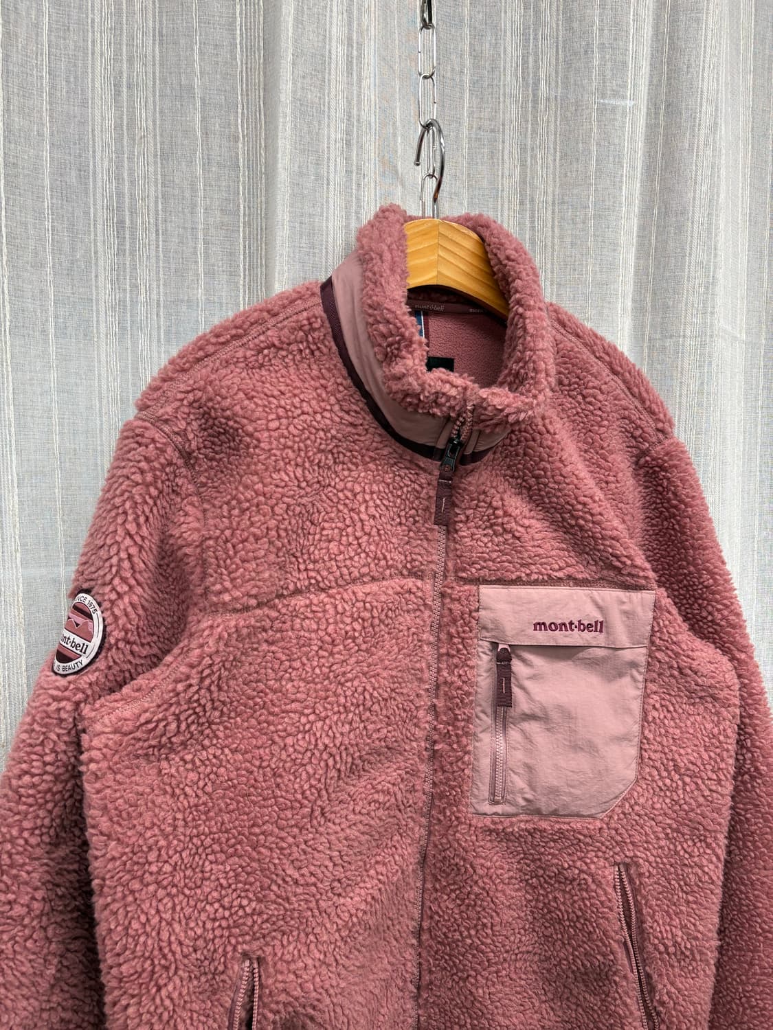 몽벨 인디핑크 양털 플리스 후리스 자켓 상품이미지5