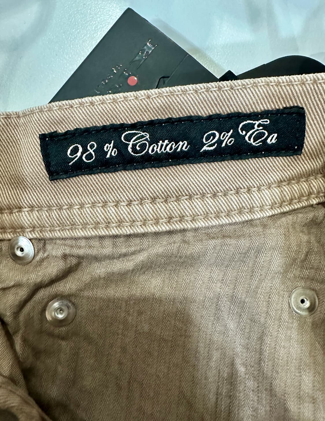 키톤 나폴리 새상품 데님 팬츠 브라운 31 상품이미지8