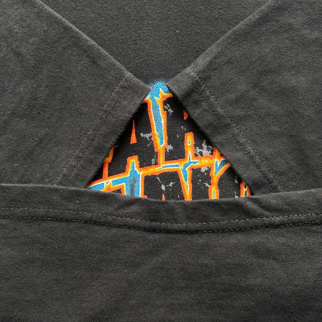 빈티지 할리데이비슨 라이트닝 티셔츠 상품이미지5