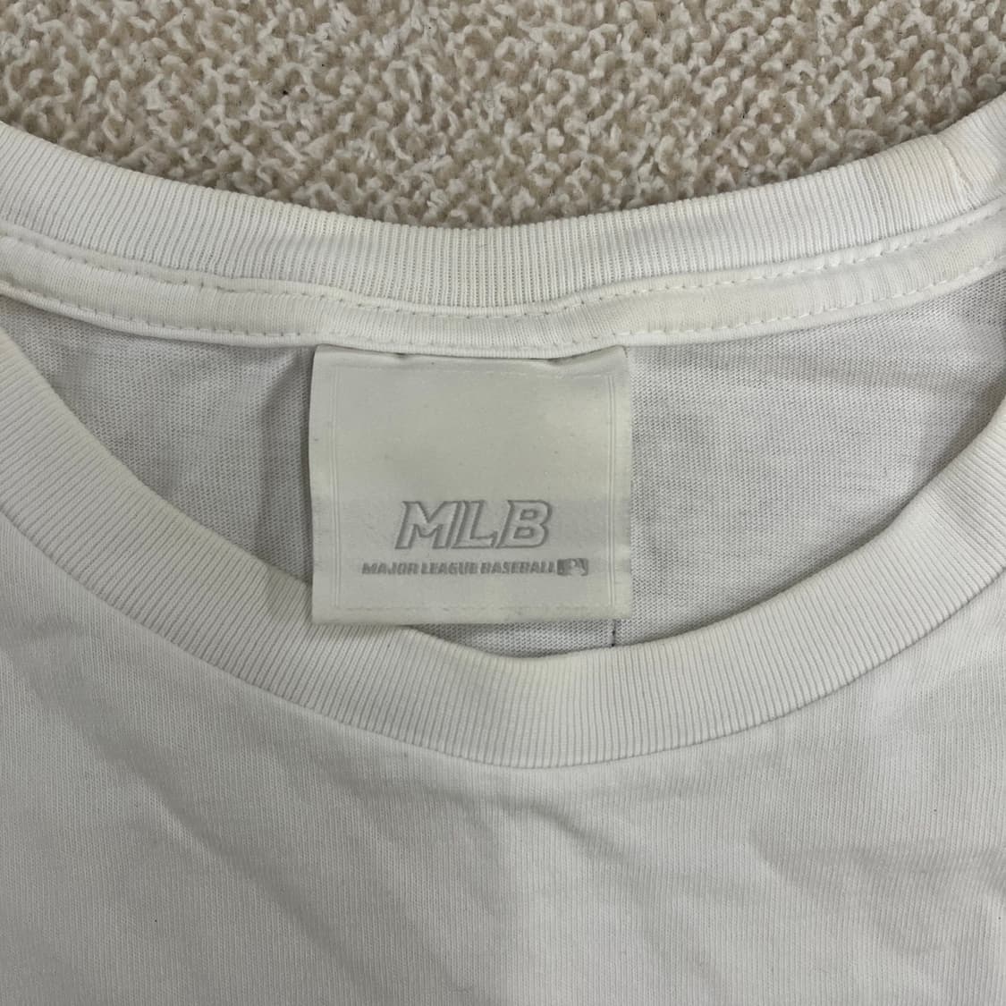 [M] MLB 베이직 스몰로고 긴팔 티셔츠 0114M1 상품이미지2