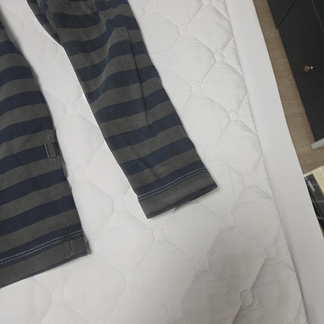 해칭룸 롱슬리브 VTG 스트라이프 폴로 티 Dyed Blue 3 상품이미지10