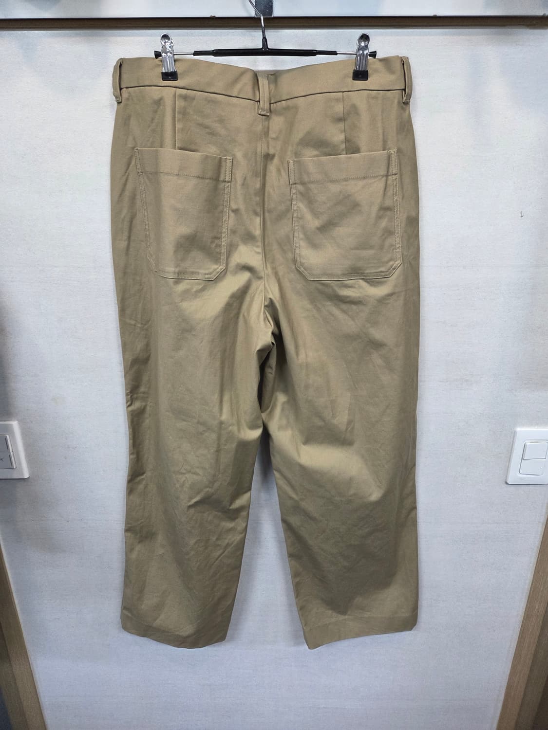 247 시리즈 원턱 반밴딩 와이드 치노팬츠 xl 대략 33 34 상품이미지2