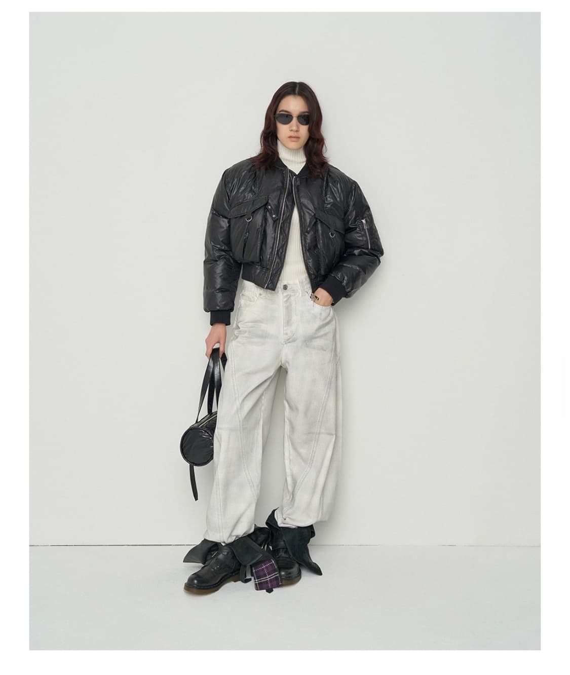 lcdc 엘씨디씨 블랙 오리털 숏패딩 상품이미지5