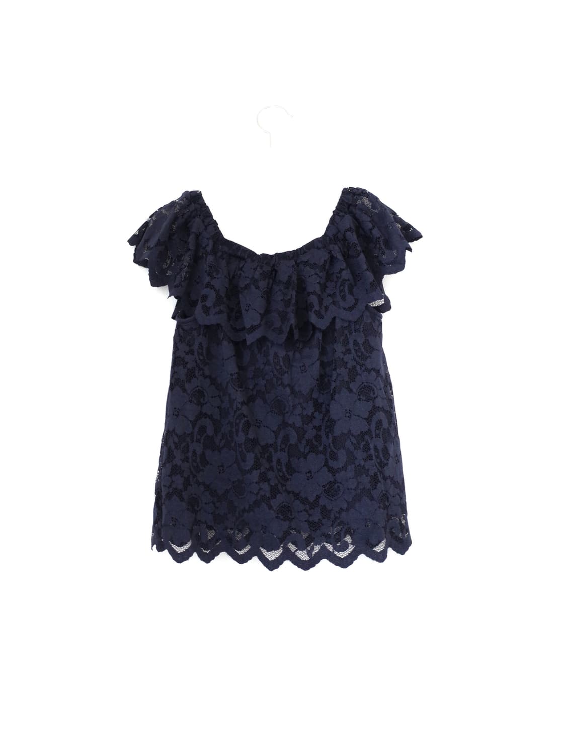 빈티지 레이스 패디드 블라우스 상품이미지7