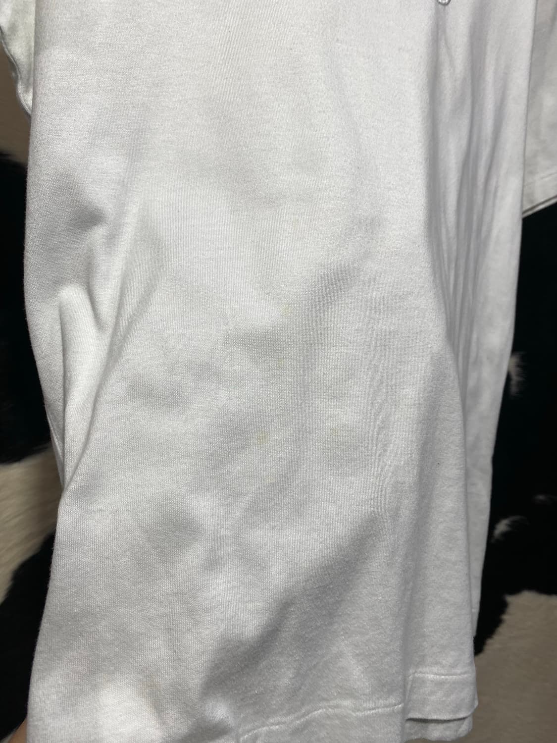 Courreges sport futur 베이직 로고 자수 반팔티셔츠 상품이미지5