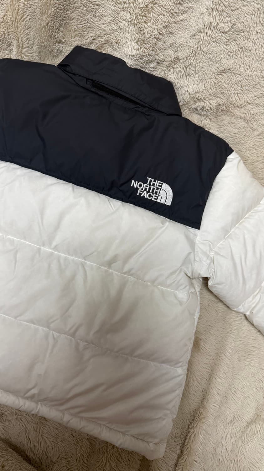 노스페이스 눕시 화이트 패딩 상품이미지5