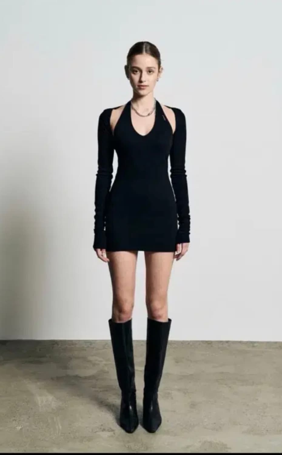 보헤미안서울 홀터넥 원피스 상품이미지1