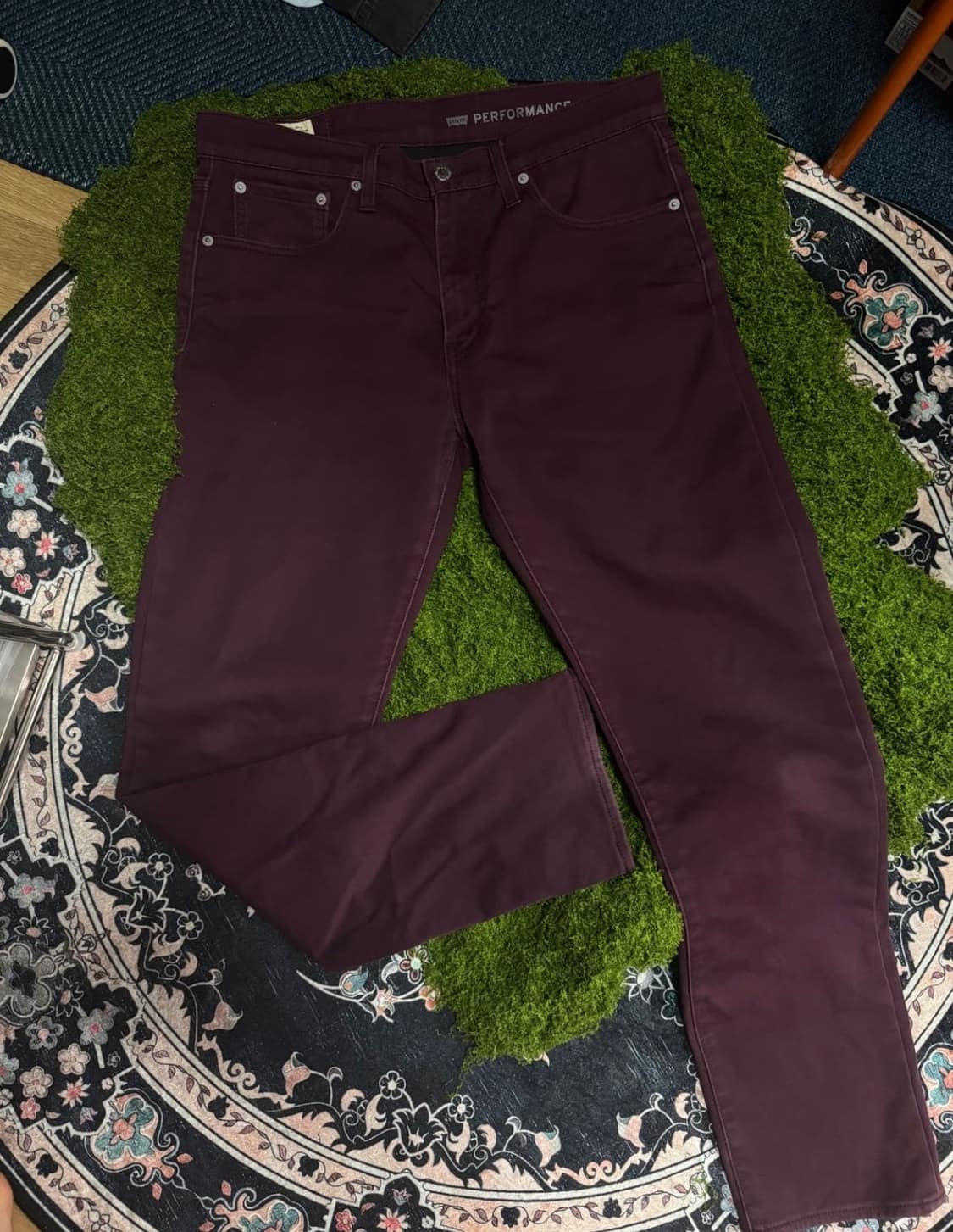 Levi’s 502 버건디 32x32 상품이미지2