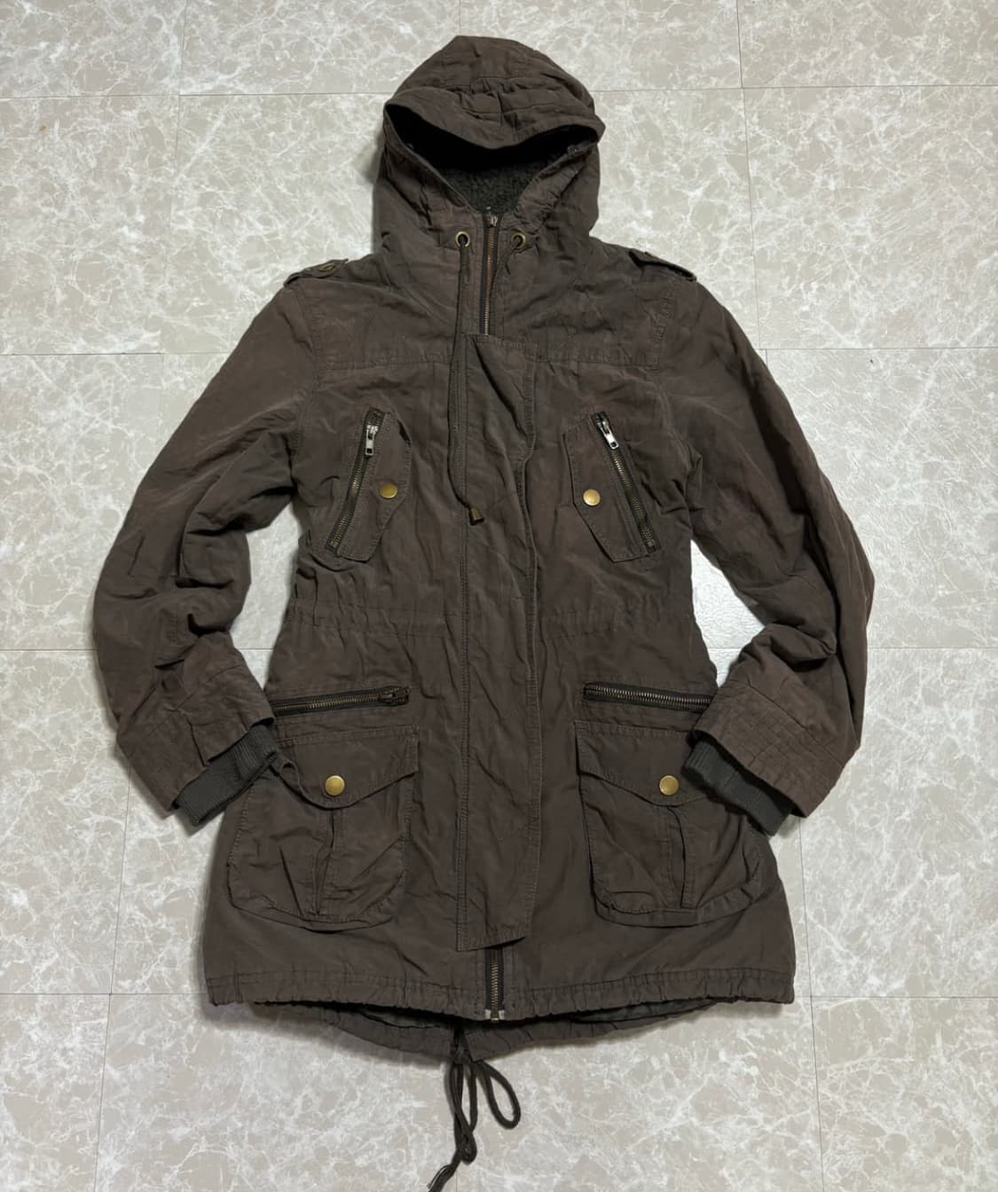 Y2K multi Pocket Padding Jacket 상품이미지1