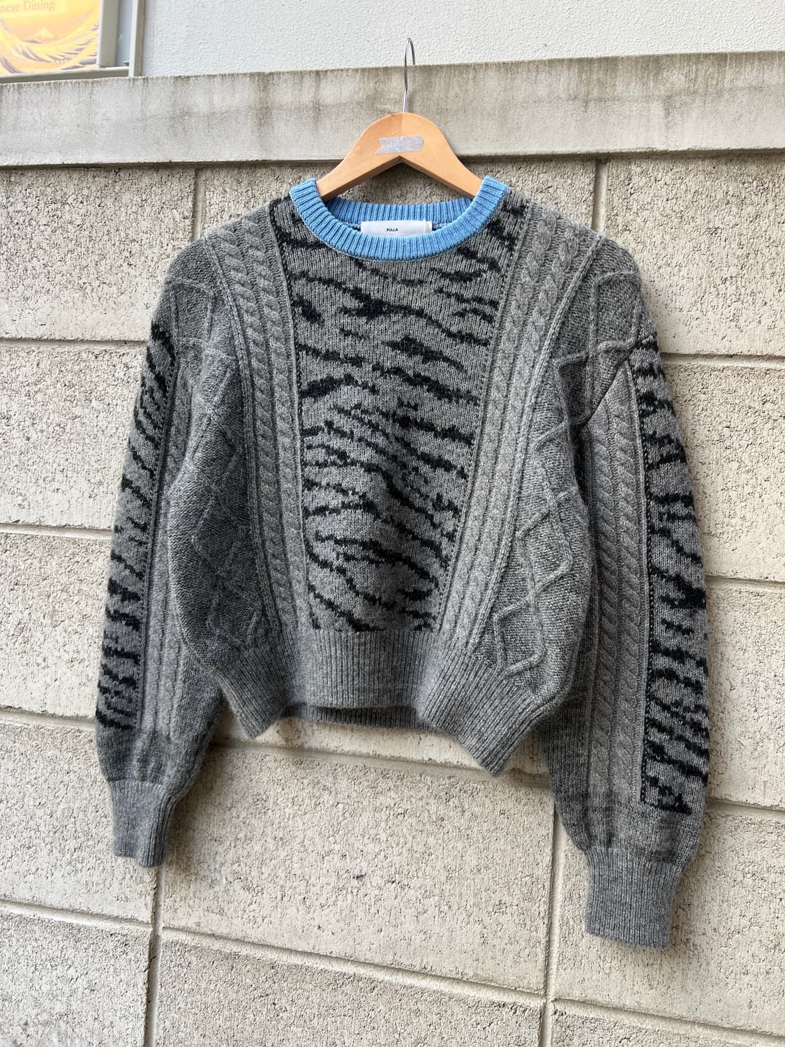 TOGA PULLA ZEBRA CROP SWEATER 토가풀라스웨터 상품이미지7