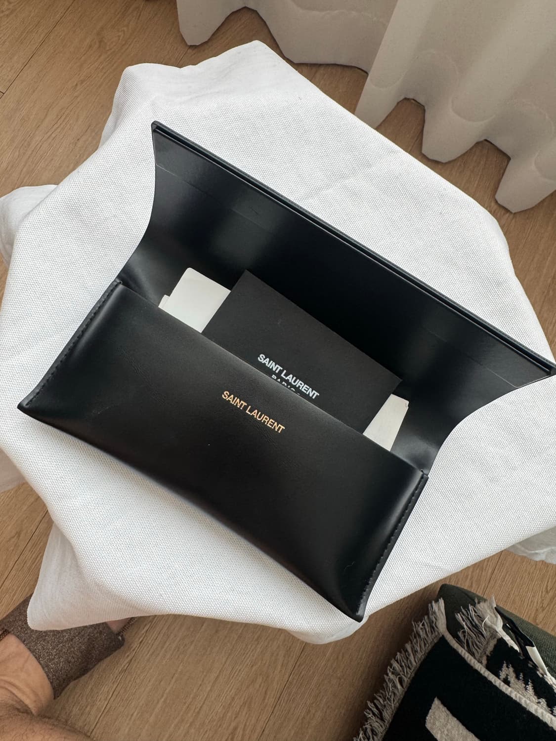 [S급]  Saint Laurent 보잉 미러 블랙 실드 선글라스 SL 상품이미지10