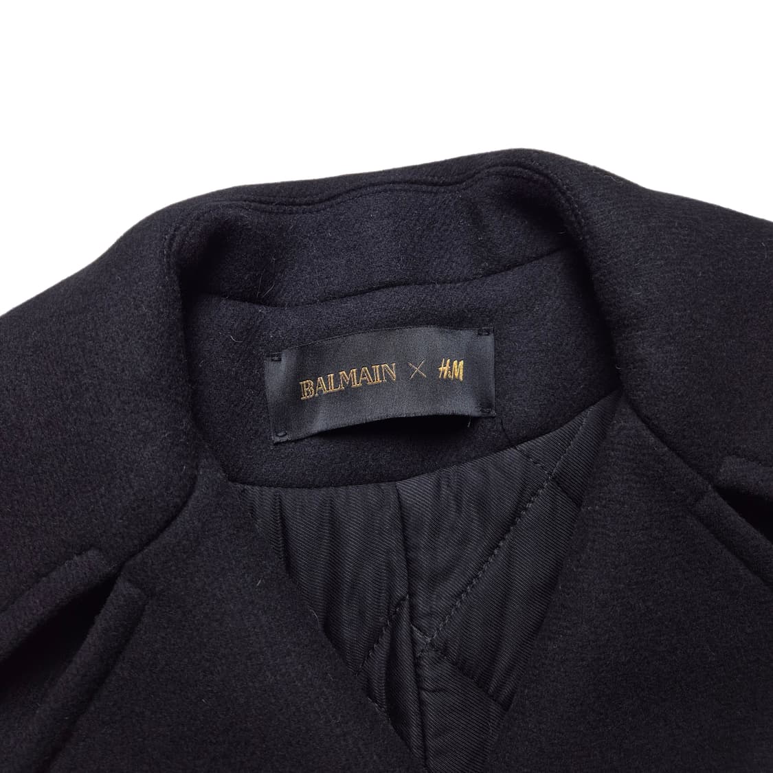 [M] 발망 X H&M 울 피코트 상품이미지6