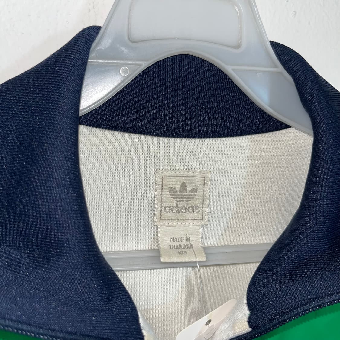 Adidas Green Colorblock Track Jacket 상품이미지5