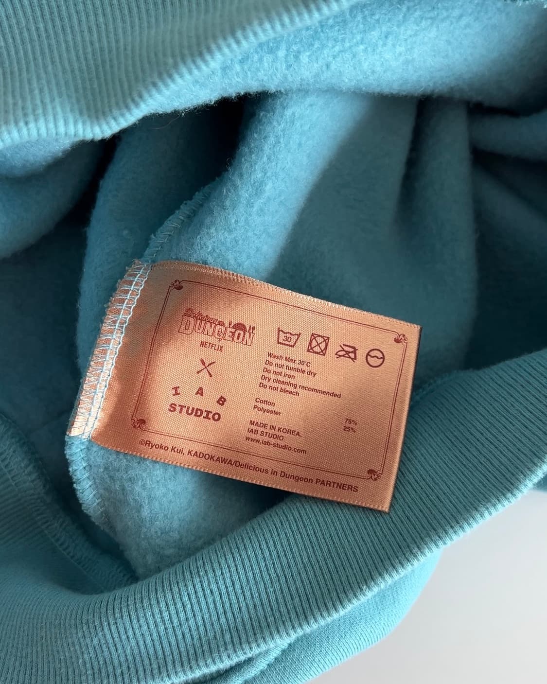 아이앱스튜디오 X 던전밥 후드티 M 상품이미지6