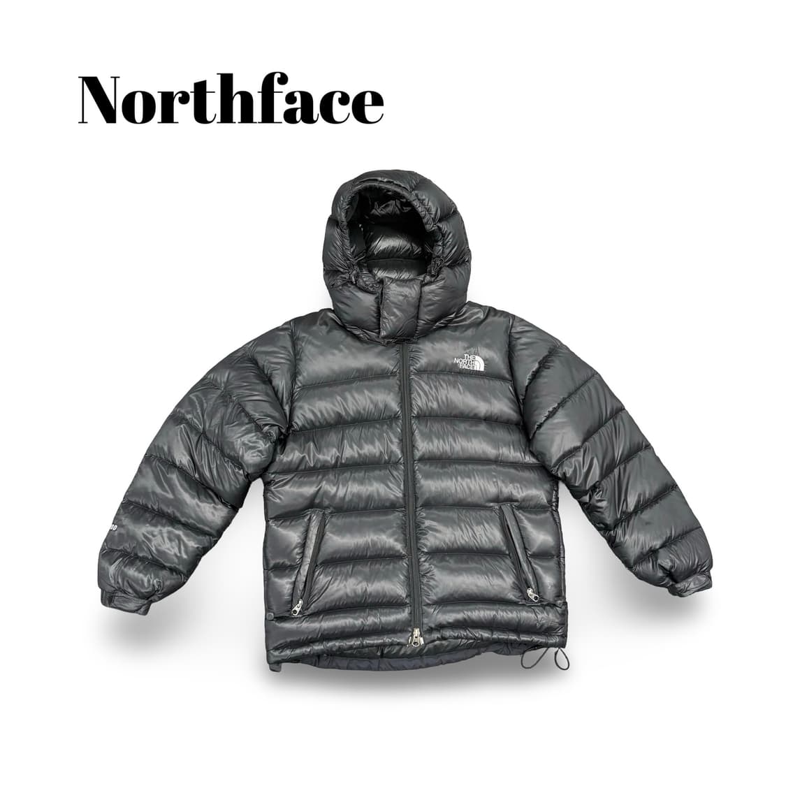 (90)노스페이스후드경량패딩 상품이미지1
