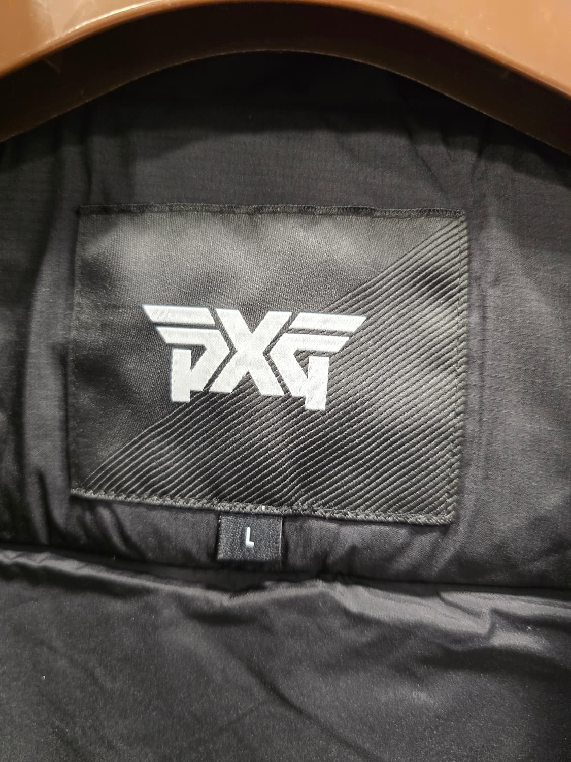거의새거) PXG 남성 아노락 패딩 조끼 블랙 100 상품이미지9