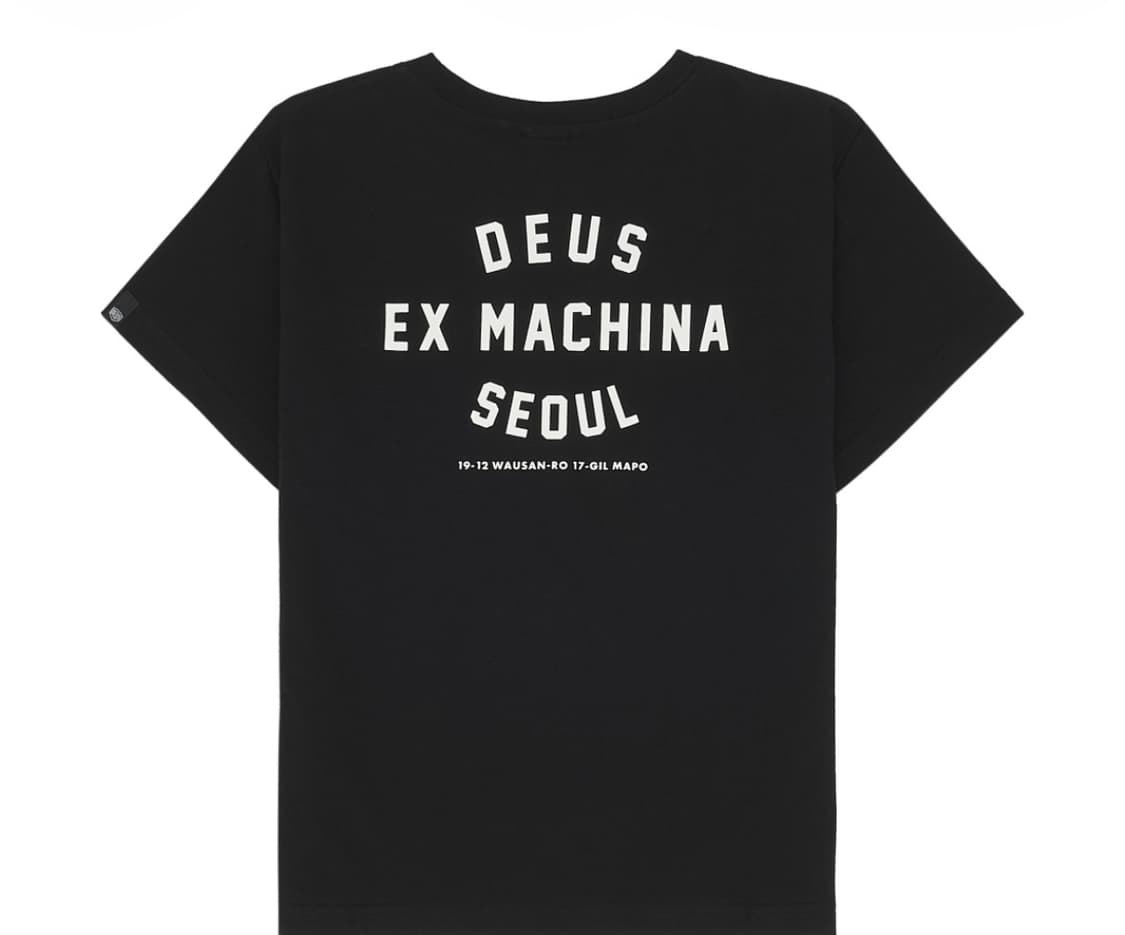 데우스 검정 반팔 구해요 상품이미지1