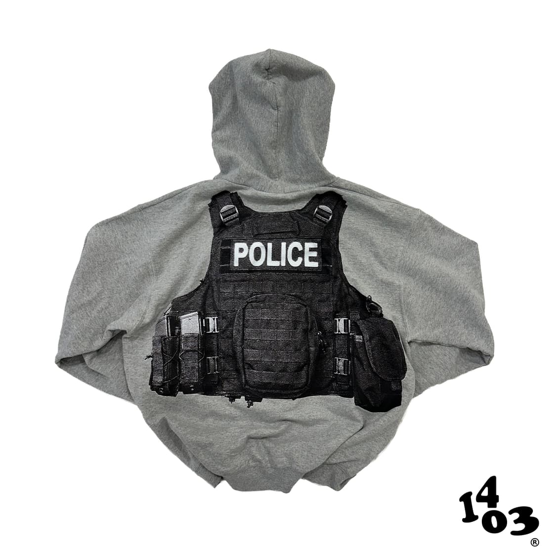 POLICE VEST 커스텀 후드티 🚓🚨 상품이미지2