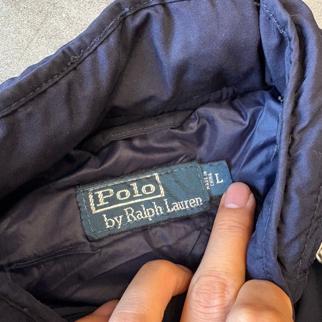 폴로 정품 네이비 US 레이싱 자켓 상품이미지5