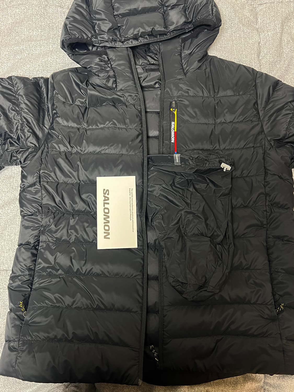 살로몬 엑스퓨즈 후드 다운 자켓 W 상품이미지3