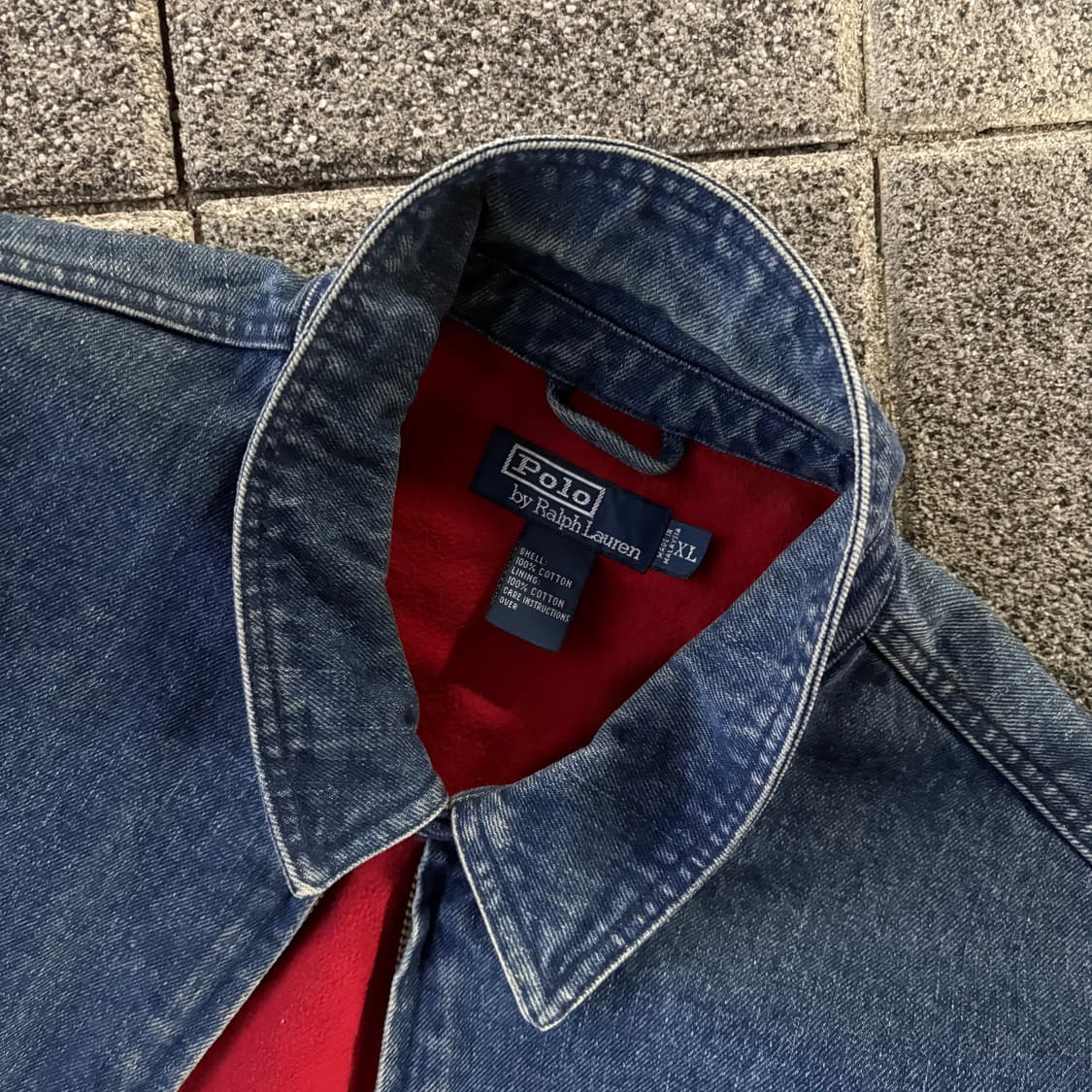 90s 폴로랄프로렌 데님 스윙탑 자켓 상품이미지10