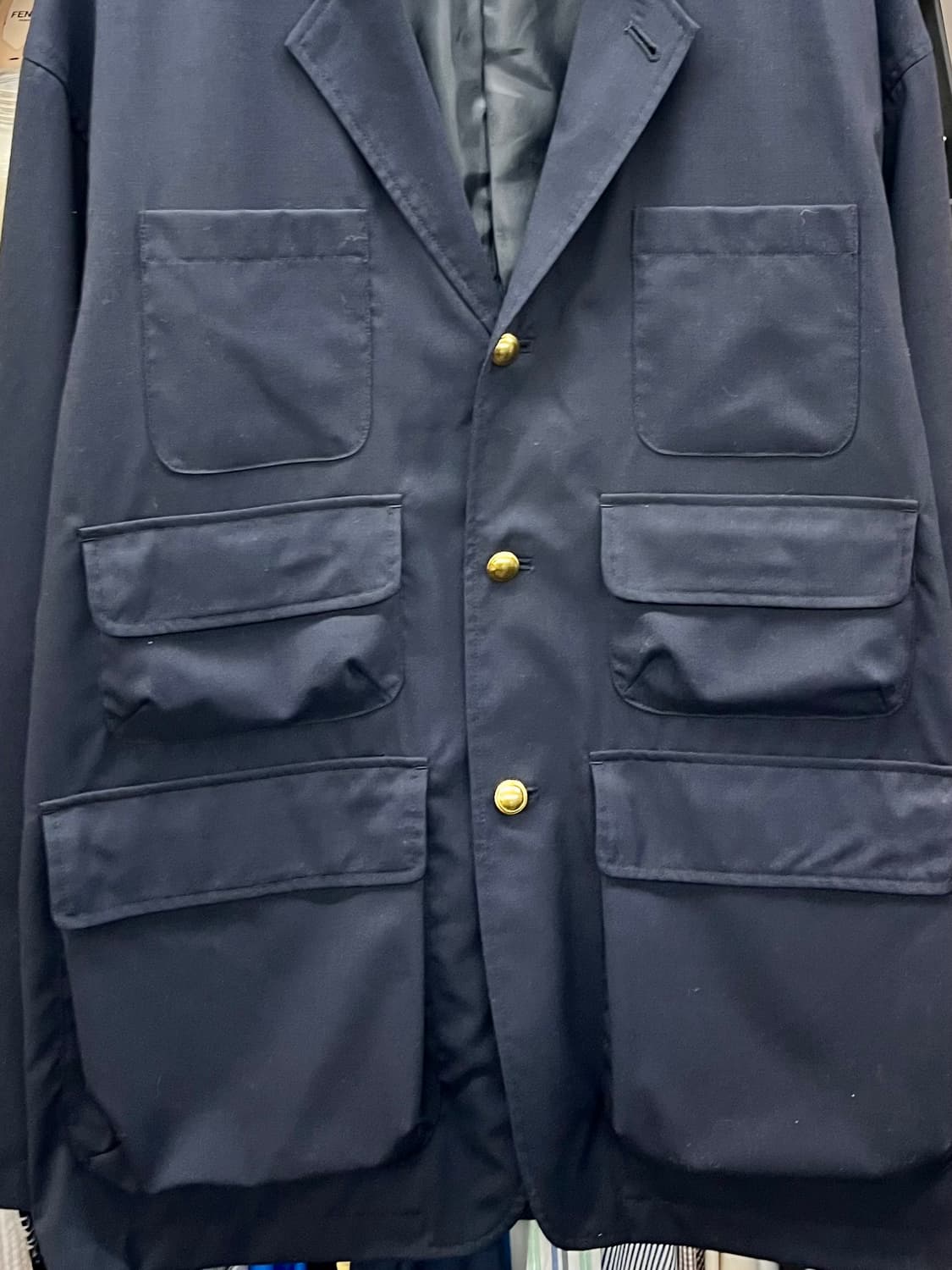 [105] 빔즈 BEAMS 멀티포켓 블레이져 상품이미지2