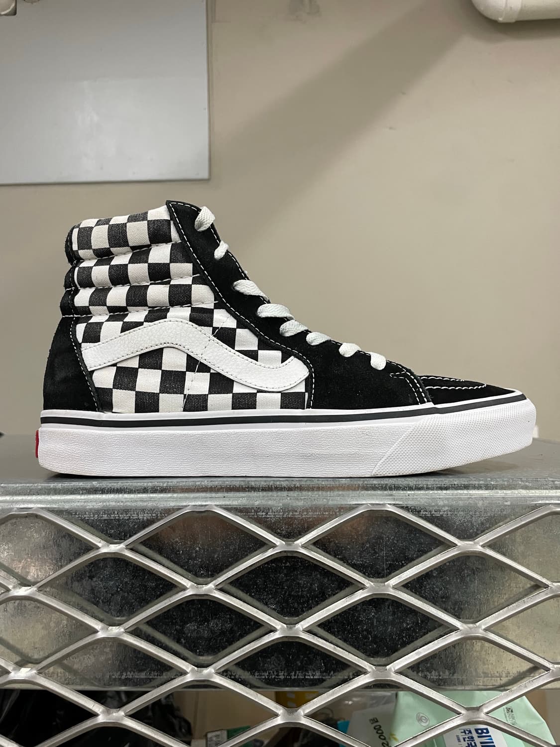 반스 스케이트 하이 체커보드 260 (gr-4606) 상품이미지4