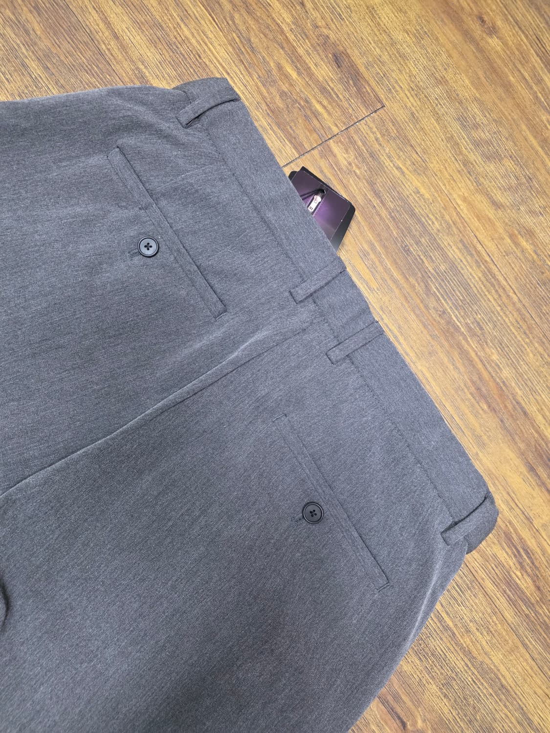 무탠다드 히든밴딩 와이드슬랙스 미사용품  상품이미지6