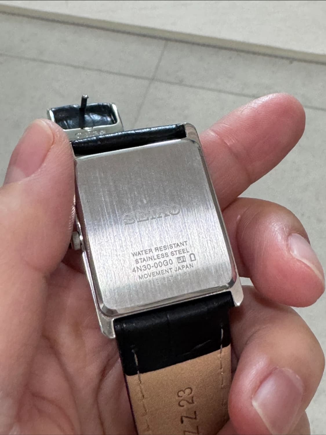 세이코 탱크 까르띠에맛  상품이미지3