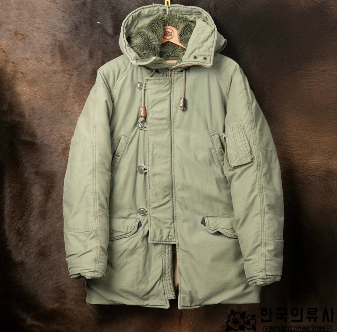 데님앤서플라이 N-3B 다운파카 상품이미지1