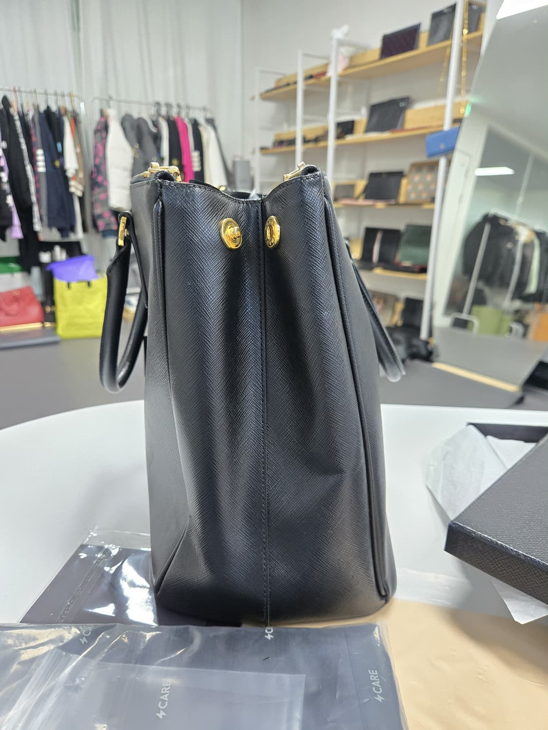 [A급컨디션]프라다 사피아노 토트백 상품이미지6