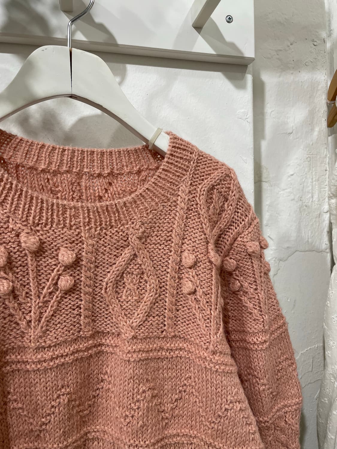 pink pompom knit 상품이미지8