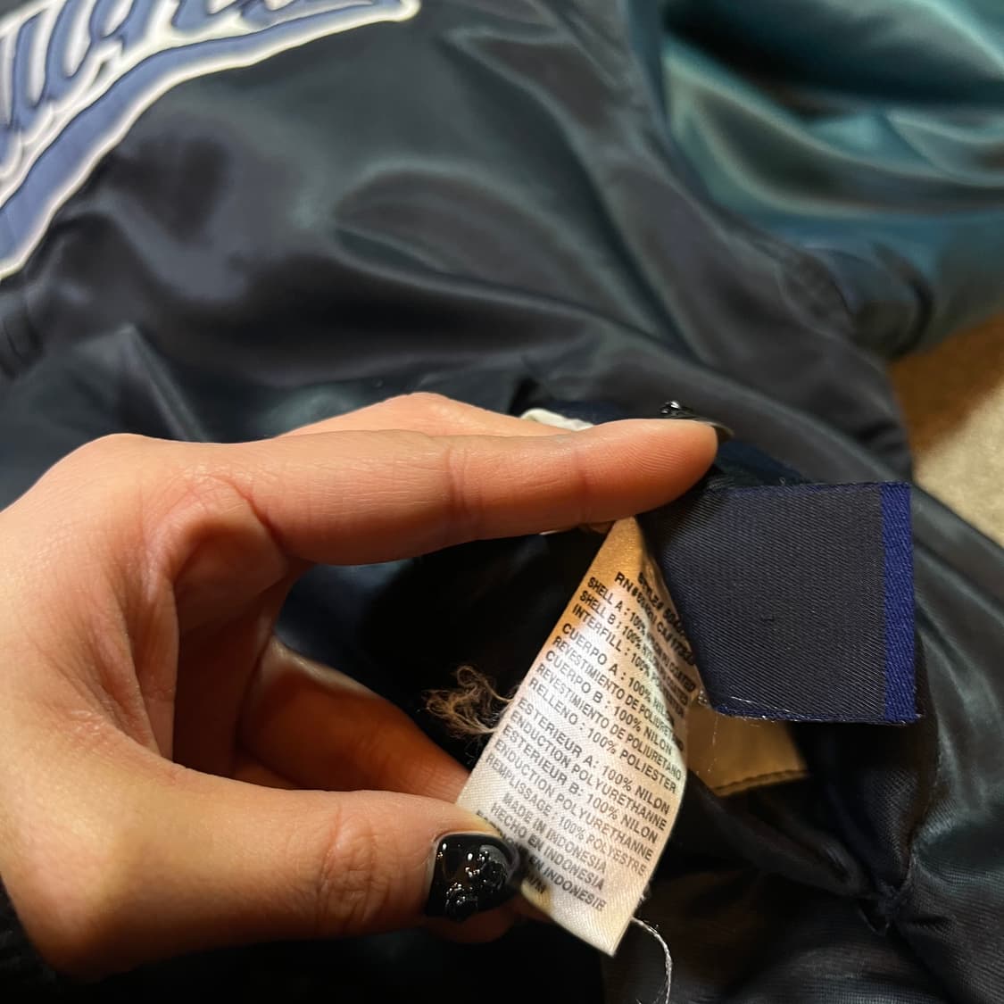 NFL x 리복 올드스쿨 시애틀 시호크스 스타디움 리버시블 자켓  상품이미지7