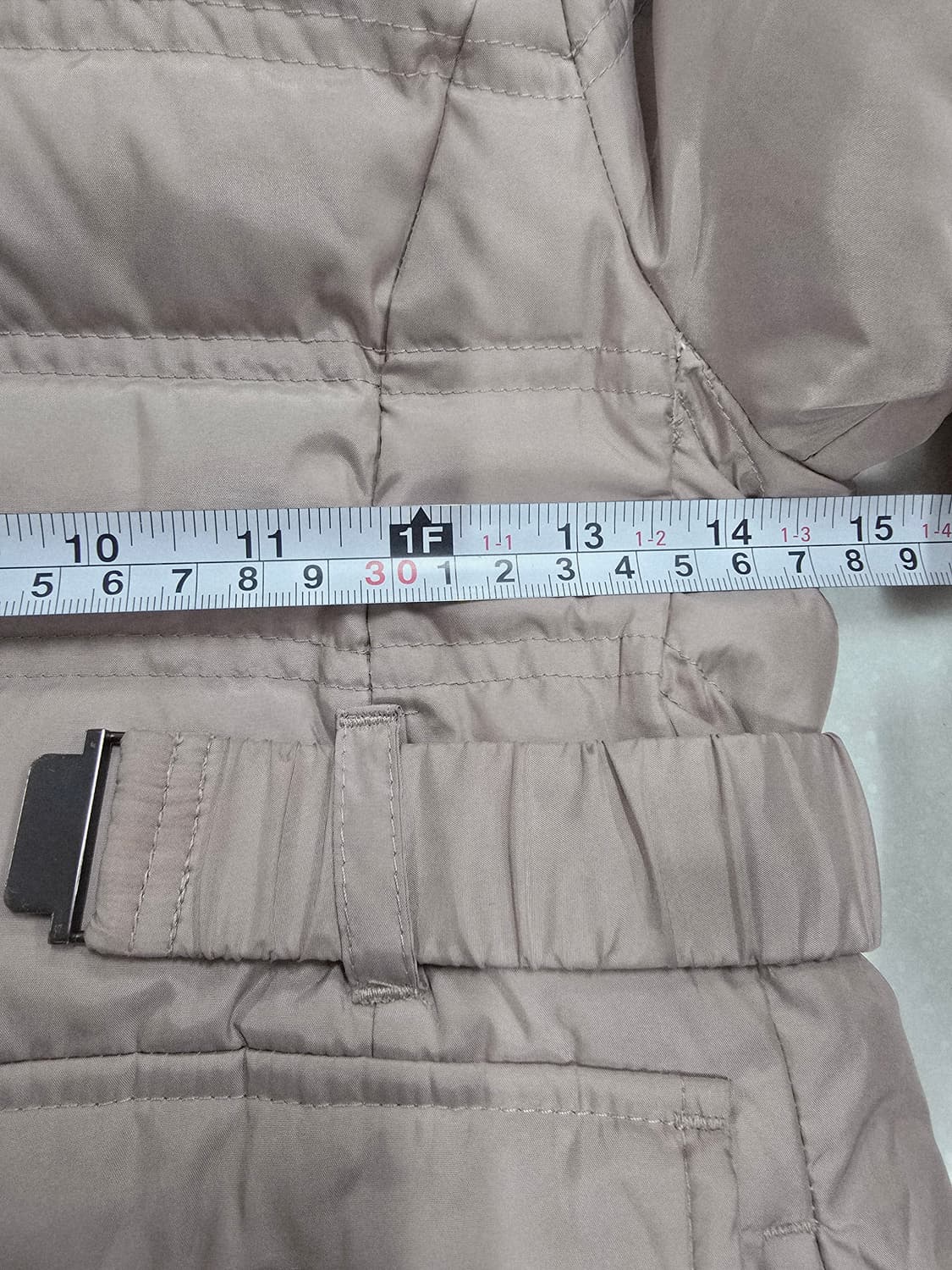 헤지스 여아 핑크 퍼 구스다운 패딩 코트 110 상품이미지8