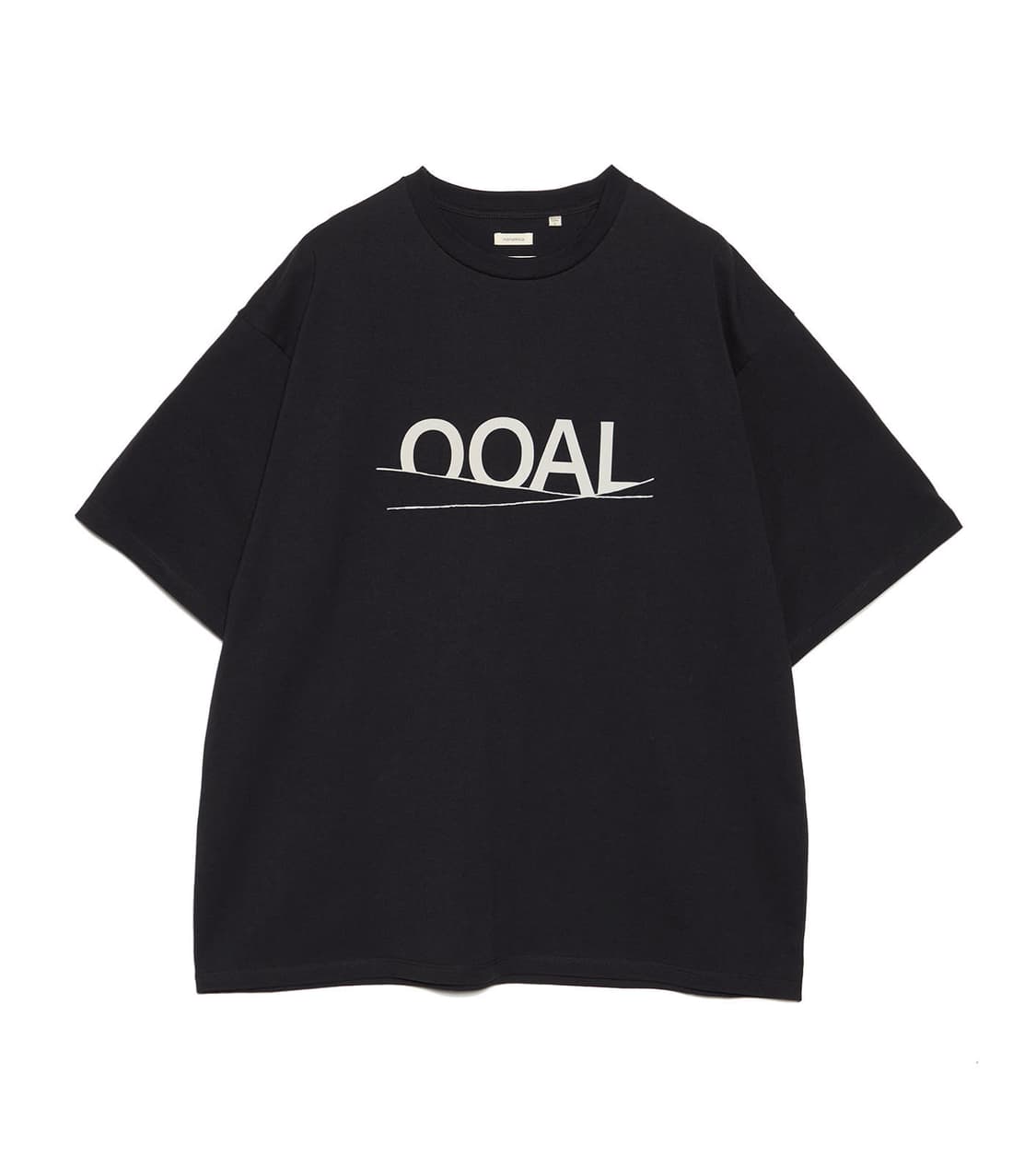 나나미카 OOAL 그래픽 티셔츠 블렉 상품이미지1
