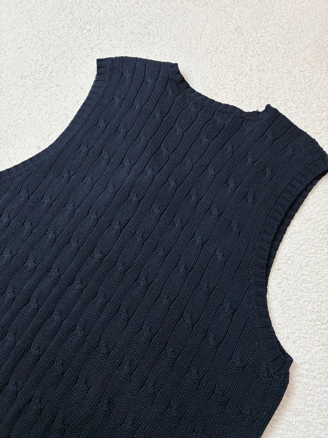 폴로 랄프로렌 90's 골프 방패 니트 베스트 PN5937 상품이미지7