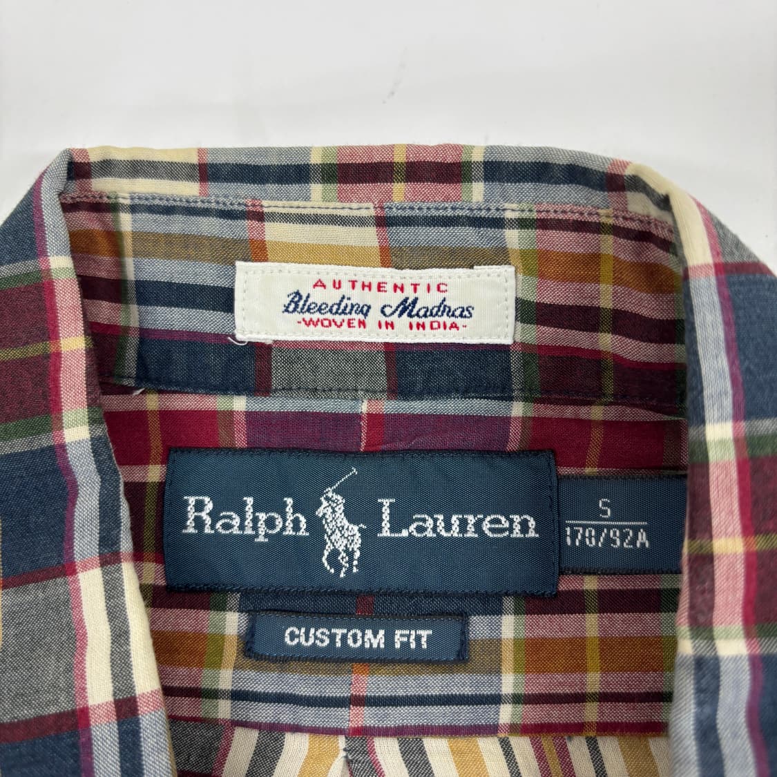 폴로 마드라스 체크 셔츠 상품이미지6