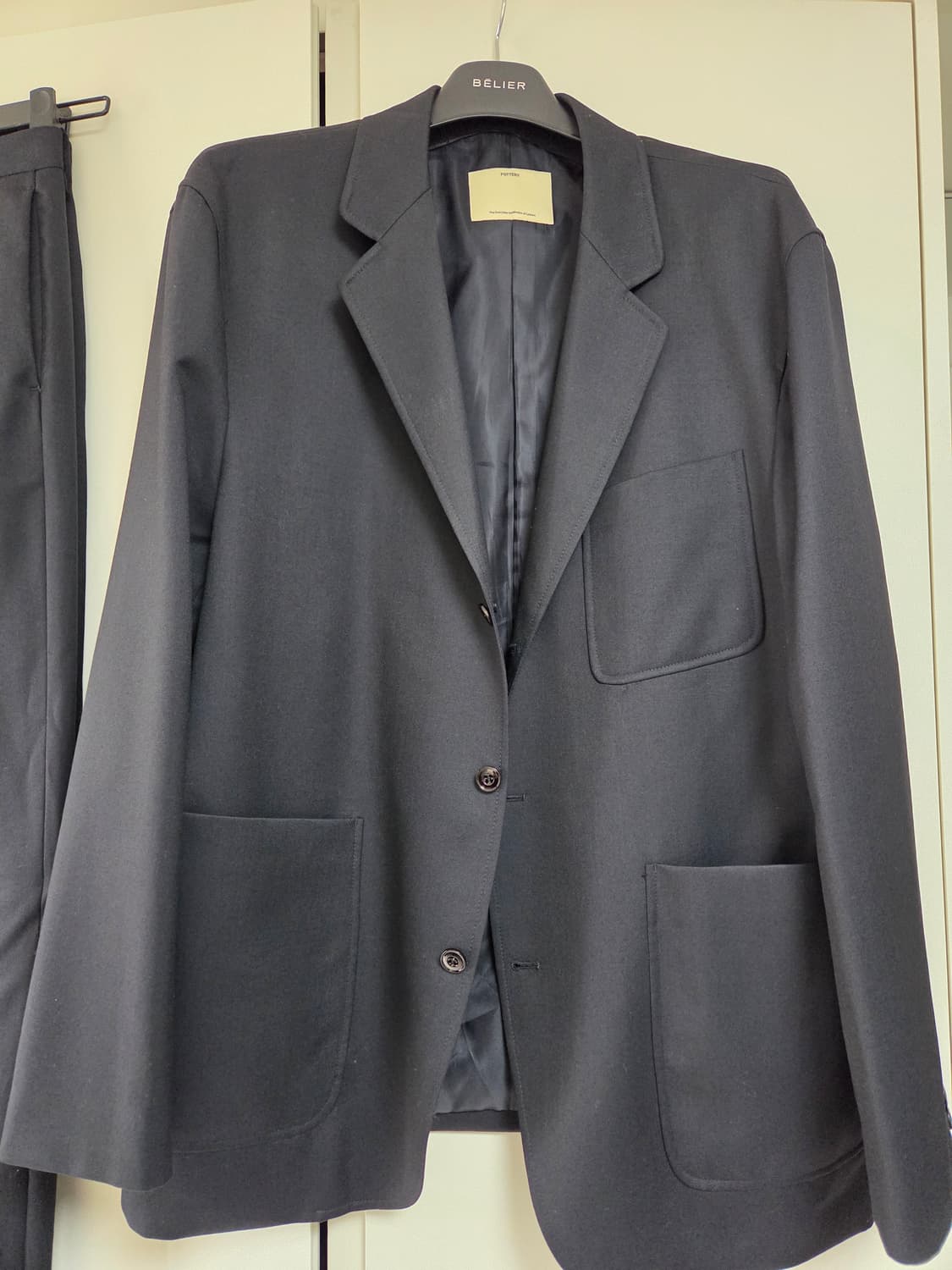 포터리 울스포츠자켓 다크네이비 5 상품이미지1