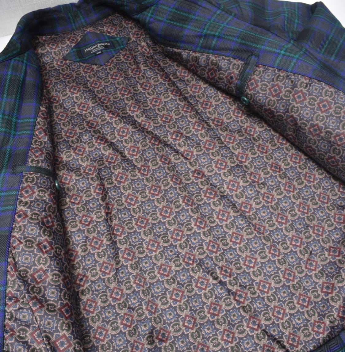 90s 입생로랑 페크 블루종 자켓 100 상품이미지8