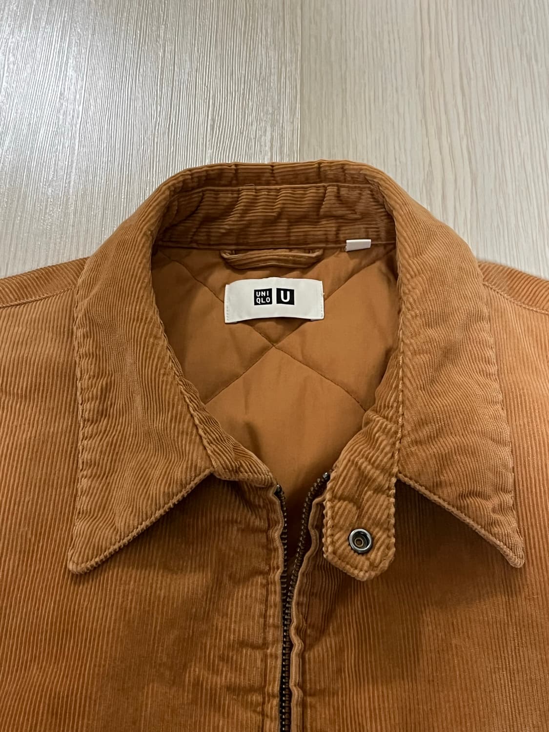 유니클로U 코듀로이 패디드 블루종 XXL 2XL 상품이미지2