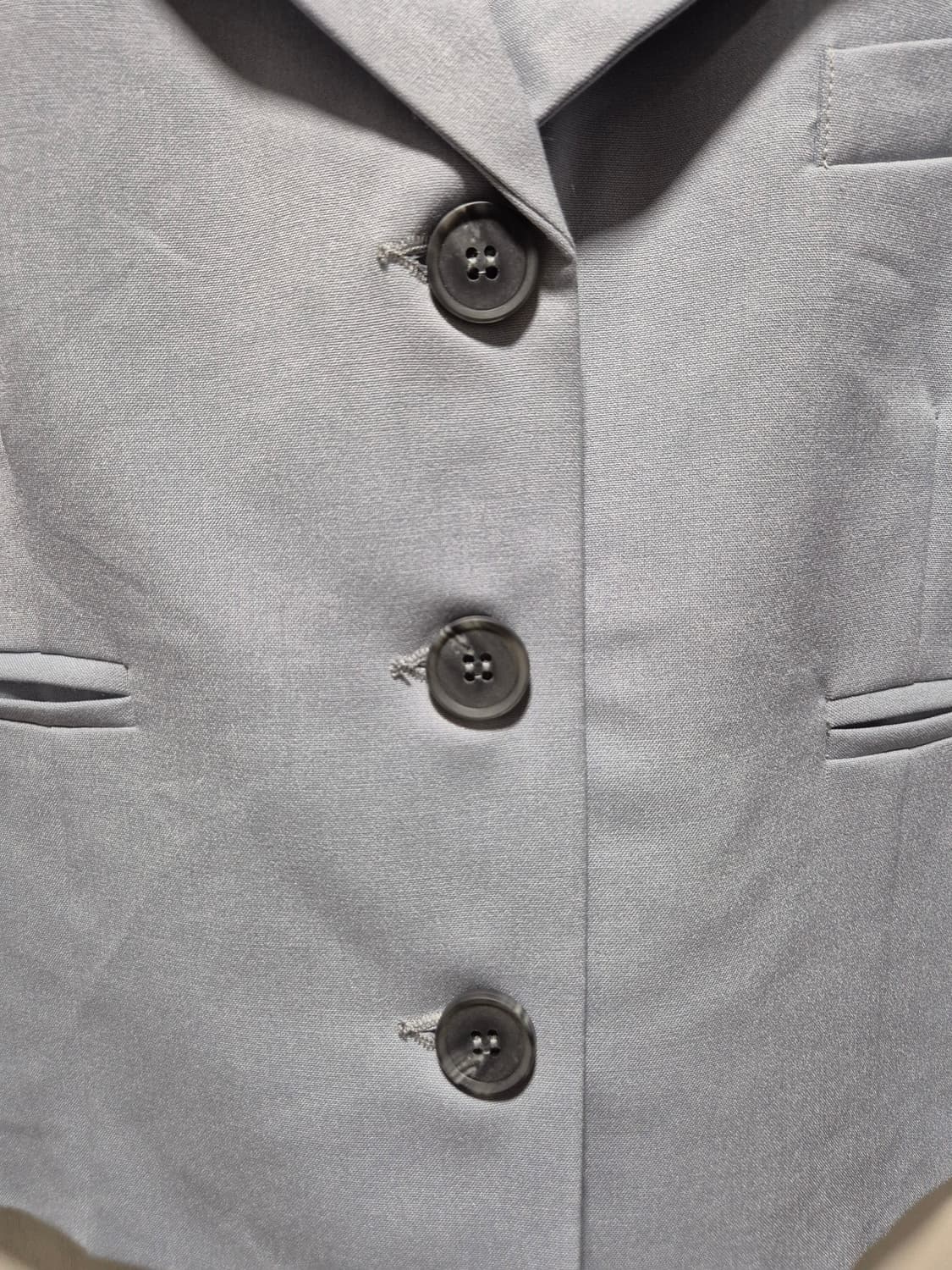 (세일)(새상품)LOING 크롭 자켓 소라색 상품이미지4